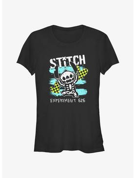 Disney Lilo & Stitch Emo Skelestitch Girls T-Shirt, , hi-res