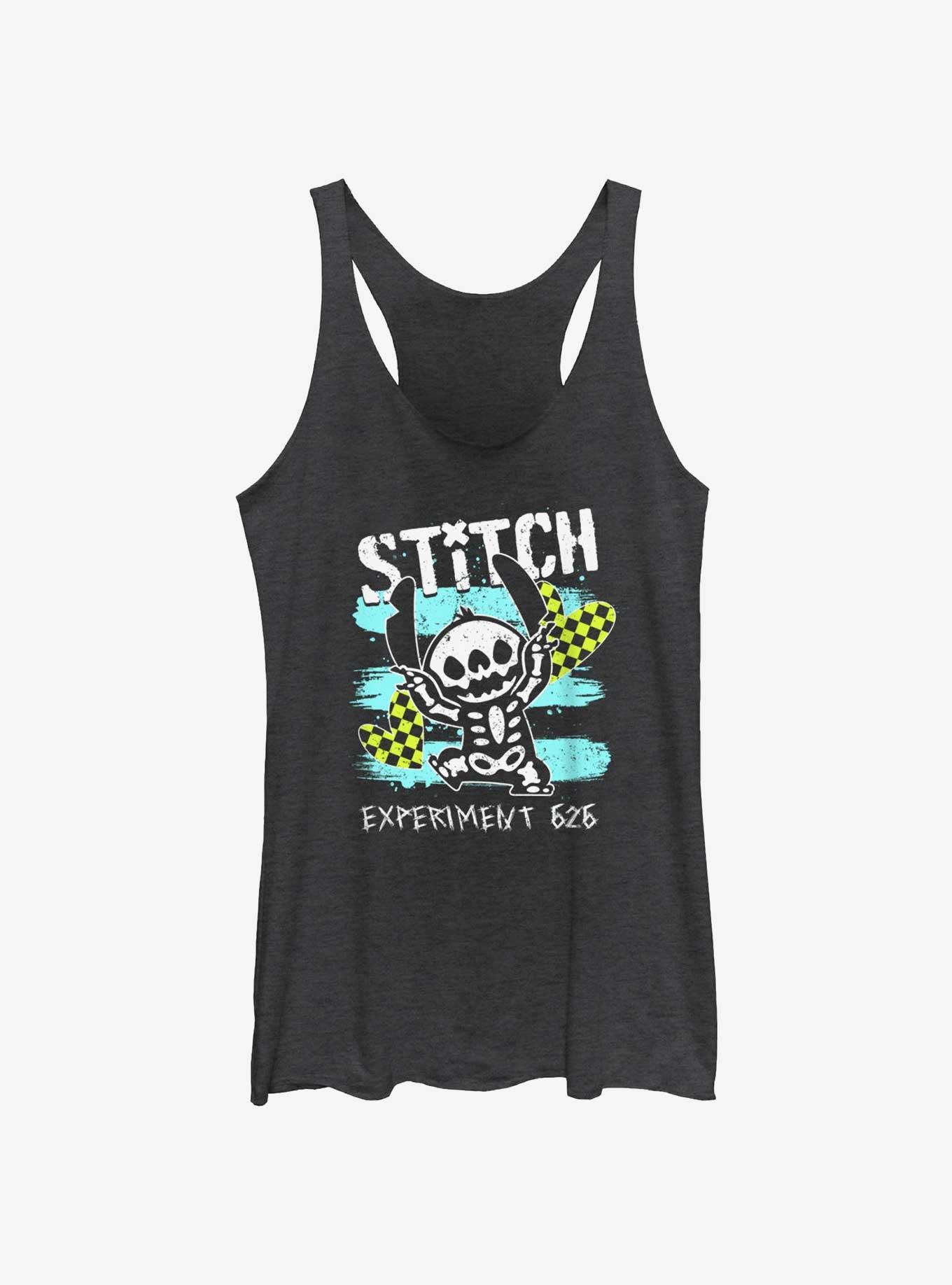 Disney Lilo & Stitch Emo Skelestitch Girls Tank