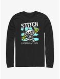 Disney Lilo & Stitch Emo Skelestitch Long-Sleeve T-Shirt, BLACK, hi-res