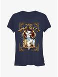 Disney The Great Mouse Detective Miss Kitty Poster Girls T-Shirt, NAVY, hi-res