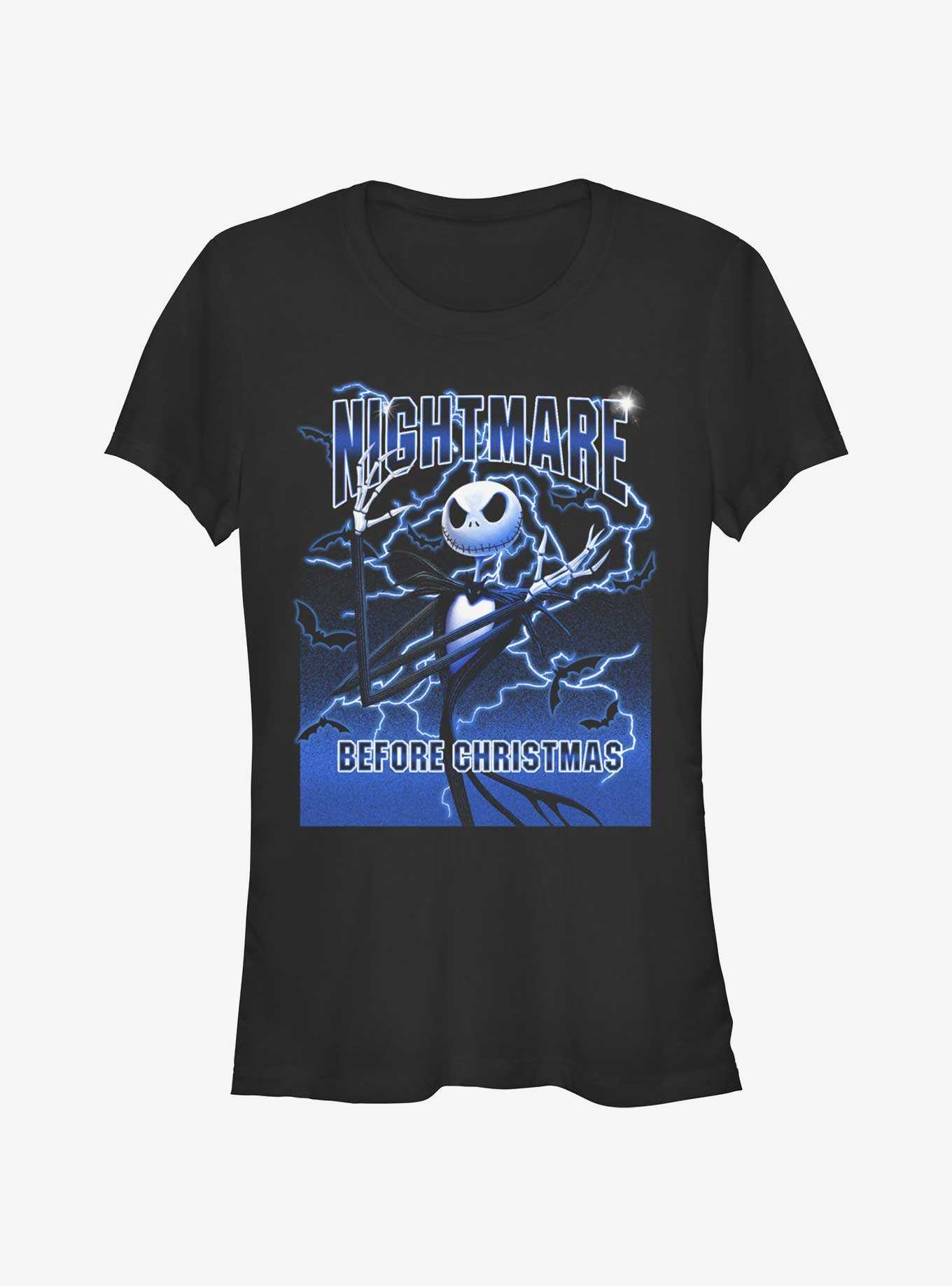 Disney The Nightmare Before Christmas Electric Jack Girls T-Shirt, , hi-res