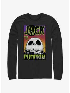 Disney The Nightmare Before Christmas Jack The Pumpkin King Skull Poster Long-Sleeve T-Shirt, , hi-res