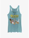 Disney Oliver & Company Who Let The Dogs Out Girls Tank, TAHI BLUE, hi-res