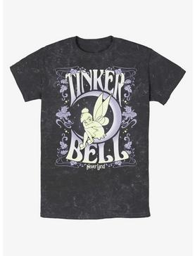 Disney Tinker Bell Floral Fairy Poster Mineral Wash T-Shirt, , hi-res
