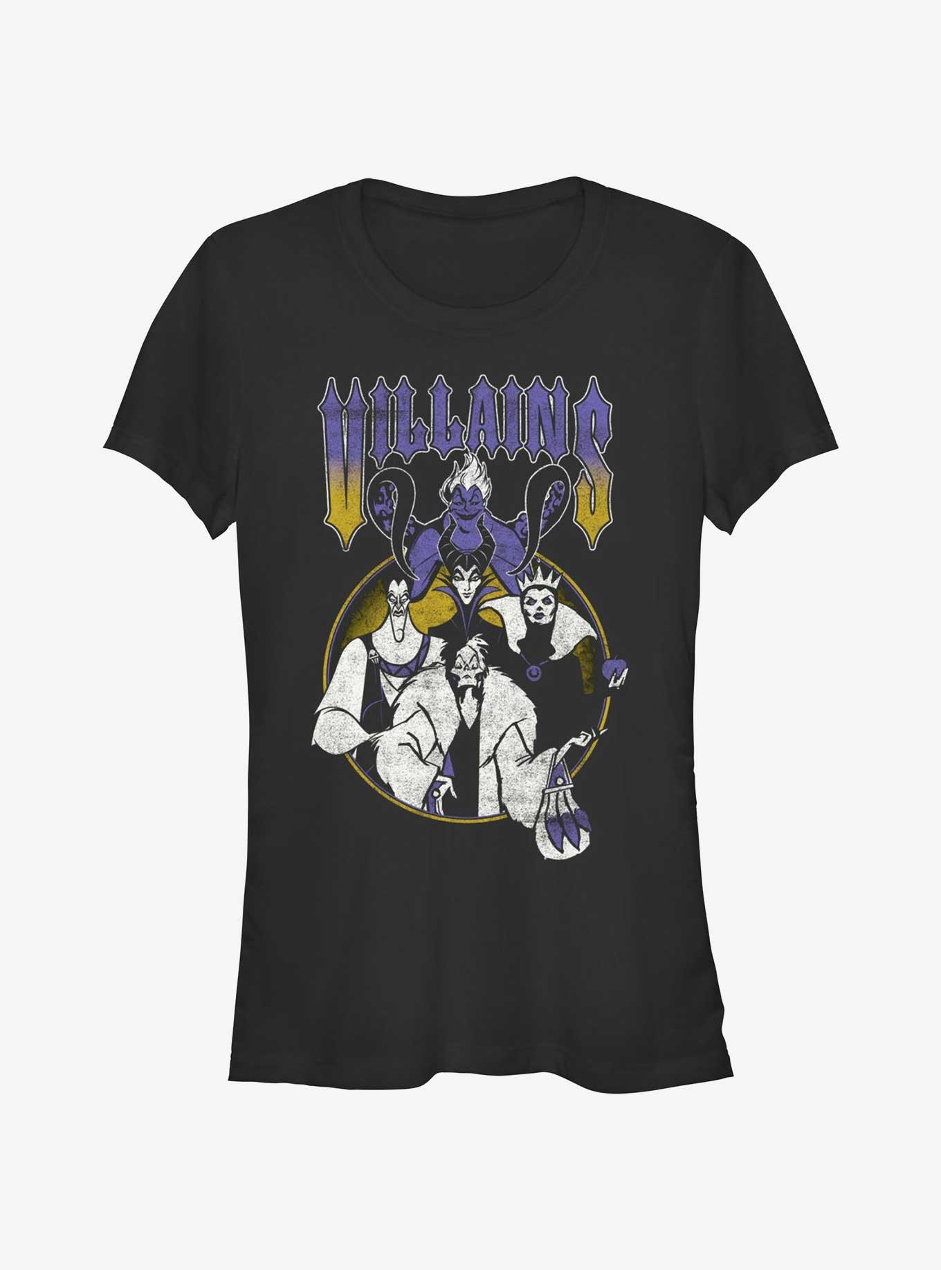 Disney Villains Metal Girls T-Shirt