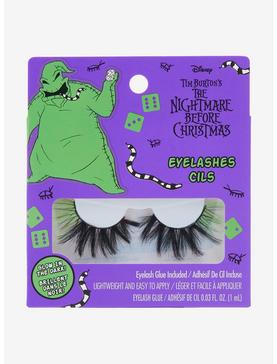 The Nightmare Before Christmas Oogie Boogie Glow-In-The-Dark Faux Eyelashes, , hi-res