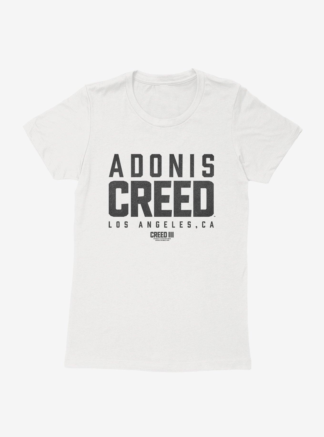 Creed III Adonis Los Angeles Womens T-Shirt, WHITE, hi-res