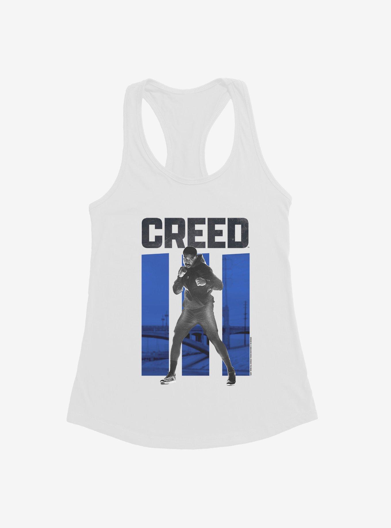 Creed III LA Training Womens Tank Top, WHITE, hi-res