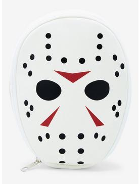 Friday The 13th Jason Mask Glow-In-The-Dark Makeup Bag, , hi-res