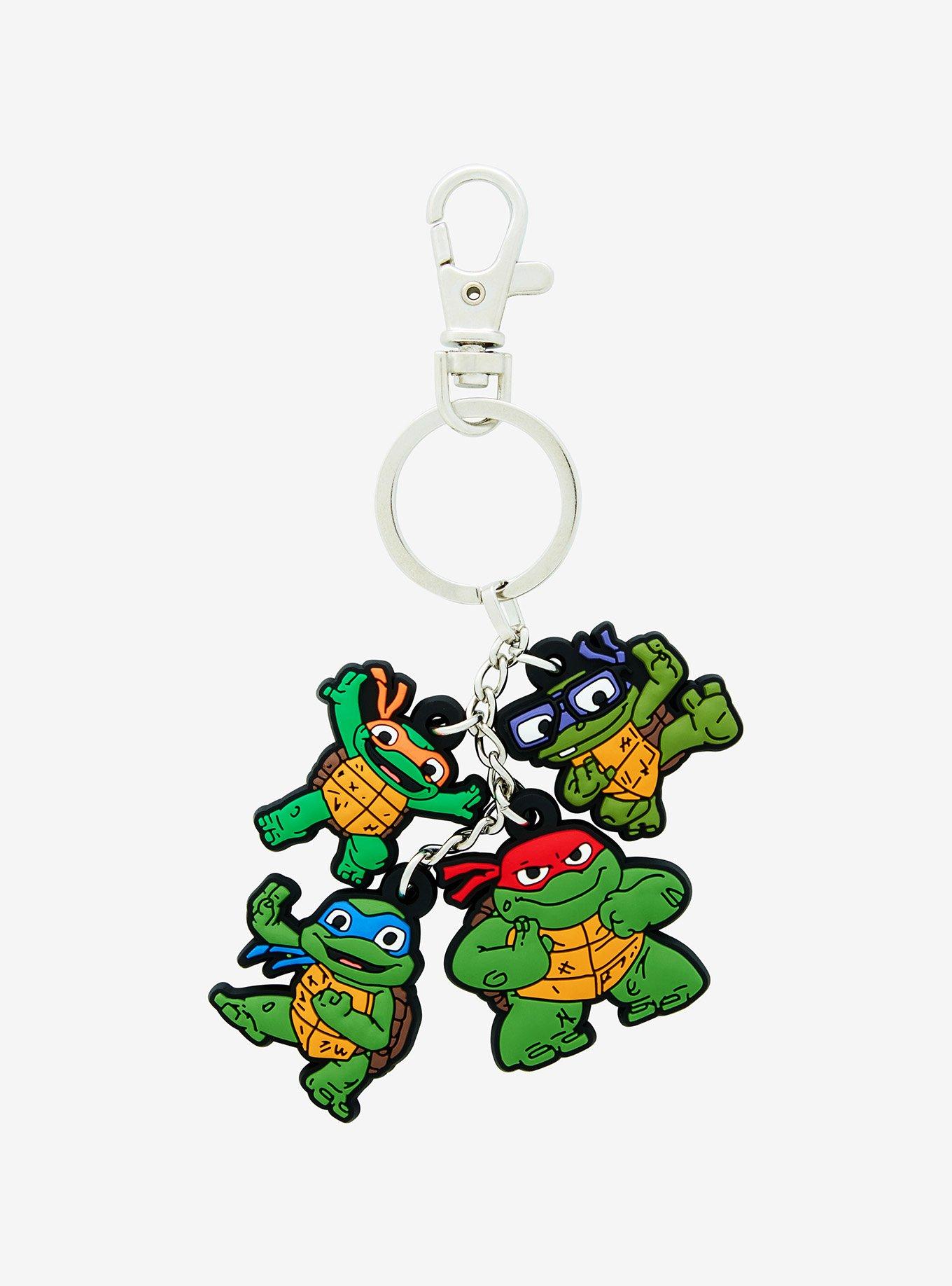 Teenage Mutant Ninja Turtles: Mutant Mayhem Multi-Charm Keychain, , hi-res