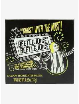 Beetlejuice Glow-In-The-Dark Eyeshadow & Highlighter Palette, , hi-res