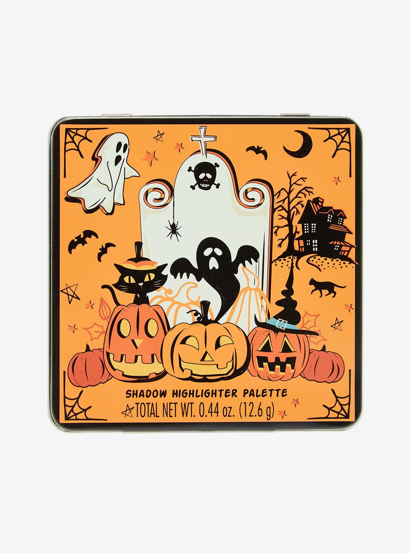 Vintage Halloween Eyeshadow & Highlighter Tin Palette, , hi-res