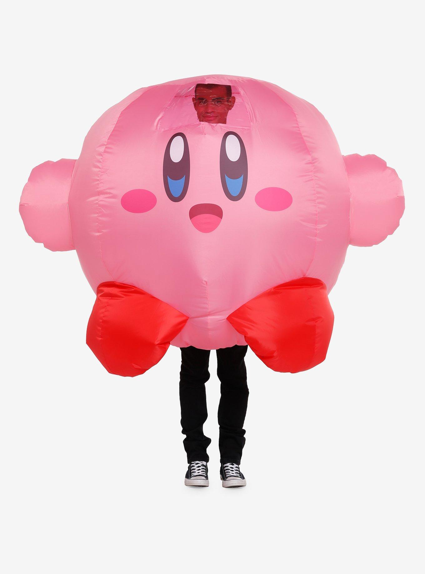 Disguise Kirby Inflatable Costume For Kids, Official Kirby Inflating  Jumpsuit And Fan Up To Kid's Medium : Clothing, Shoes & Jewelry 