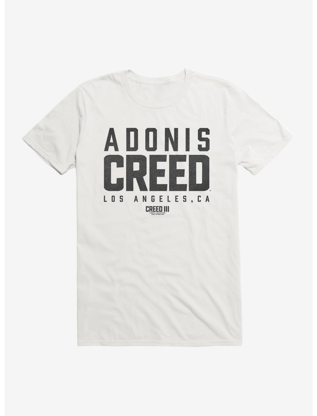 Creed III Adonis Los Angeles T-Shirt, WHITE, hi-res