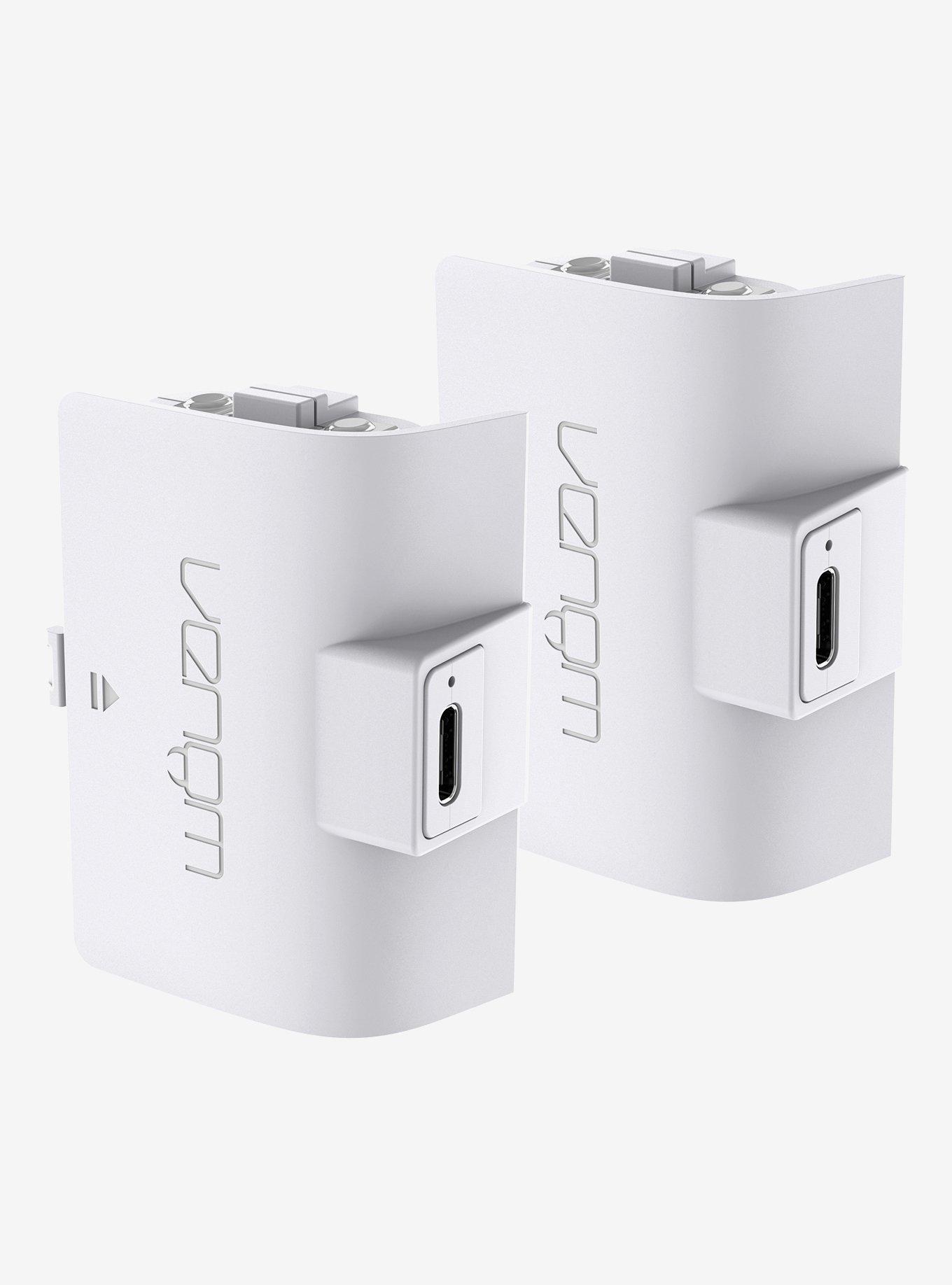 Venom Twin Rechargeable Battery Packs For Xbox Series X/S & One White, , hi-res