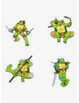 Teenage Mutant Ninja Turtles Character Portraits Enamel Pin Set, , hi-res