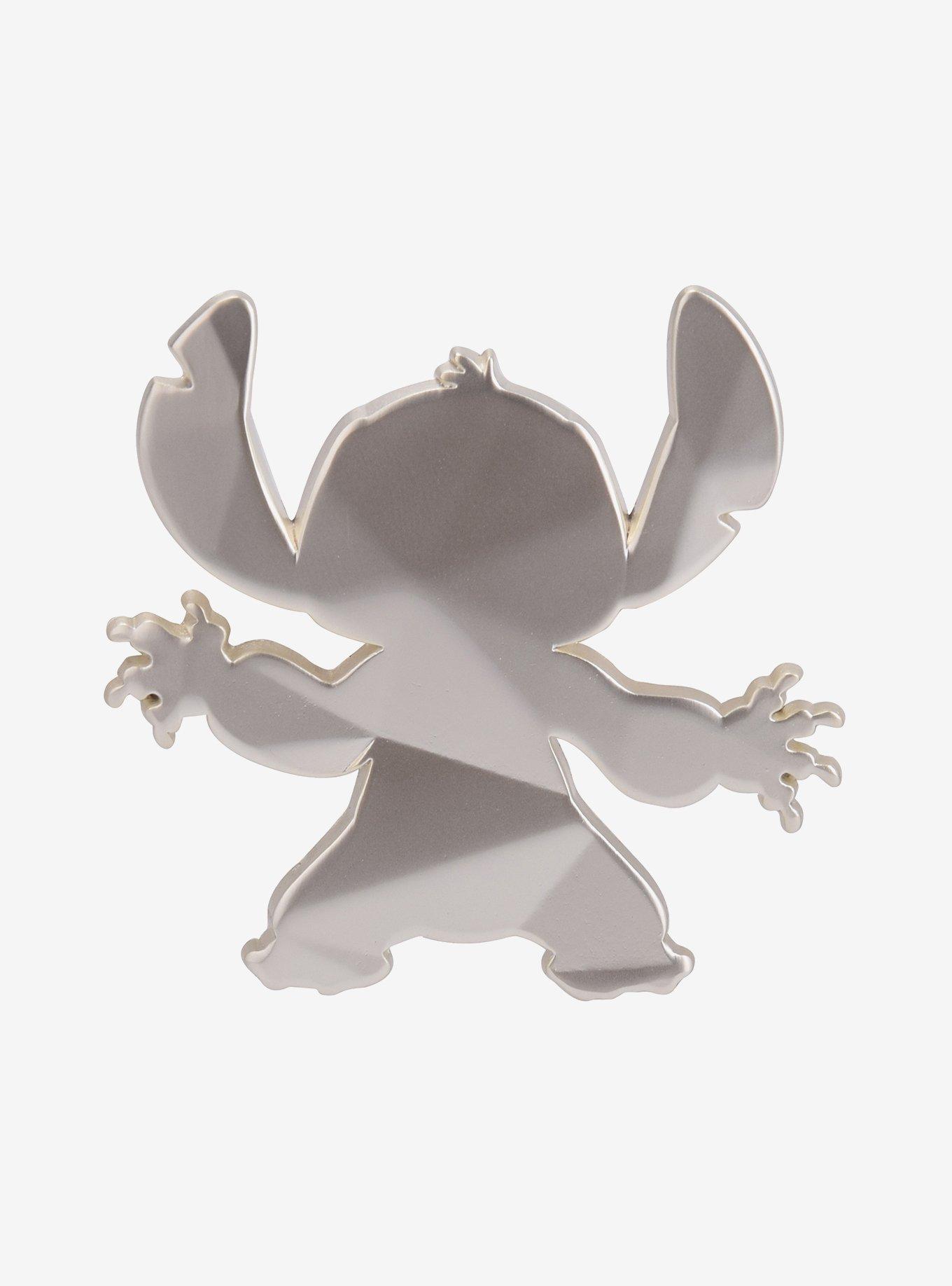 Disney 100 Lilo & Stitch Stitch Silhouette Enamel Pin - BoxLunch Exclusive, , hi-res