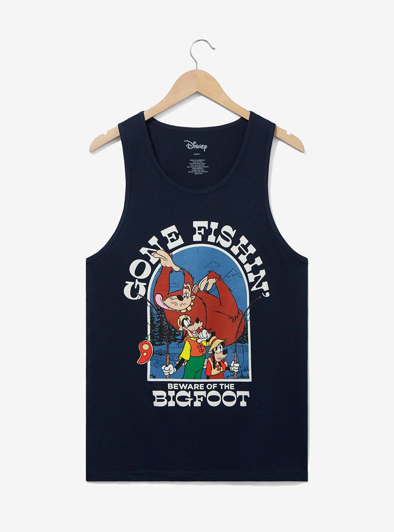 Disney A Goofy Movie Gone Fishin' Tank Top - BoxLunch Exclusive, NAVY, hi-res