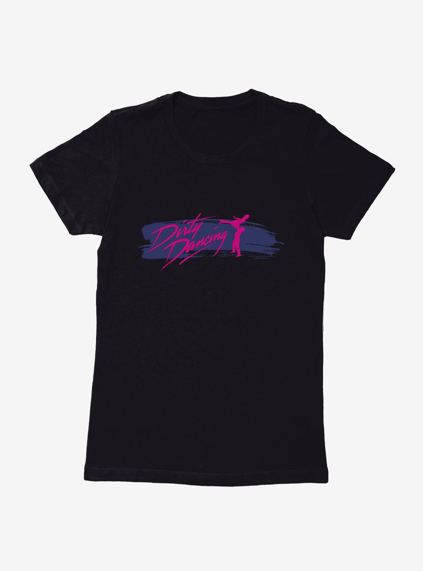 Dirty Dancing Brush Stroke Title Womens T-Shirt, , hi-res view 1