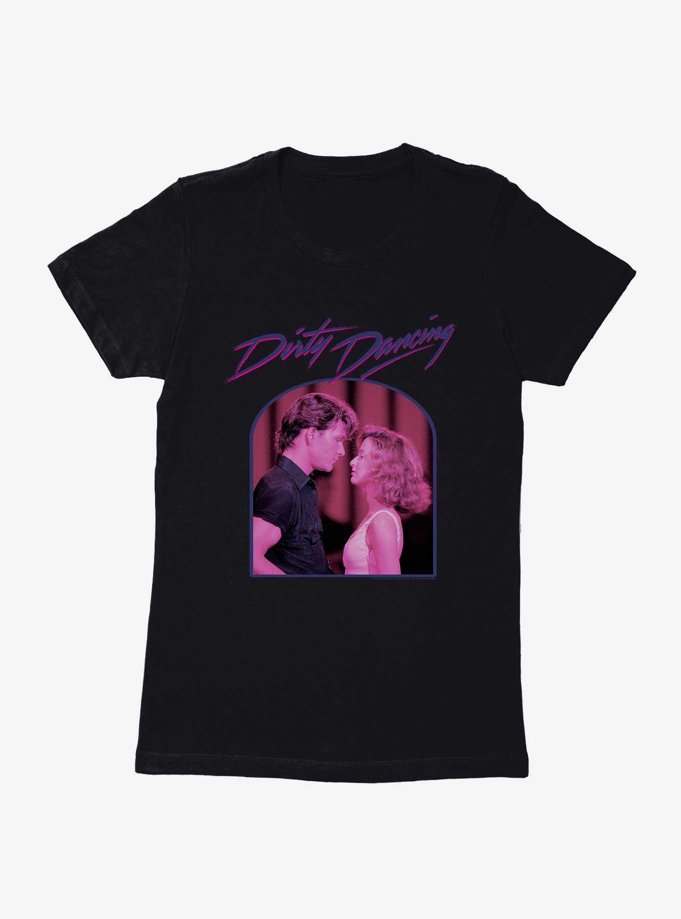 Dirty Dancing Johnny And Baby Portrait Womens T-Shirt, , hi-res