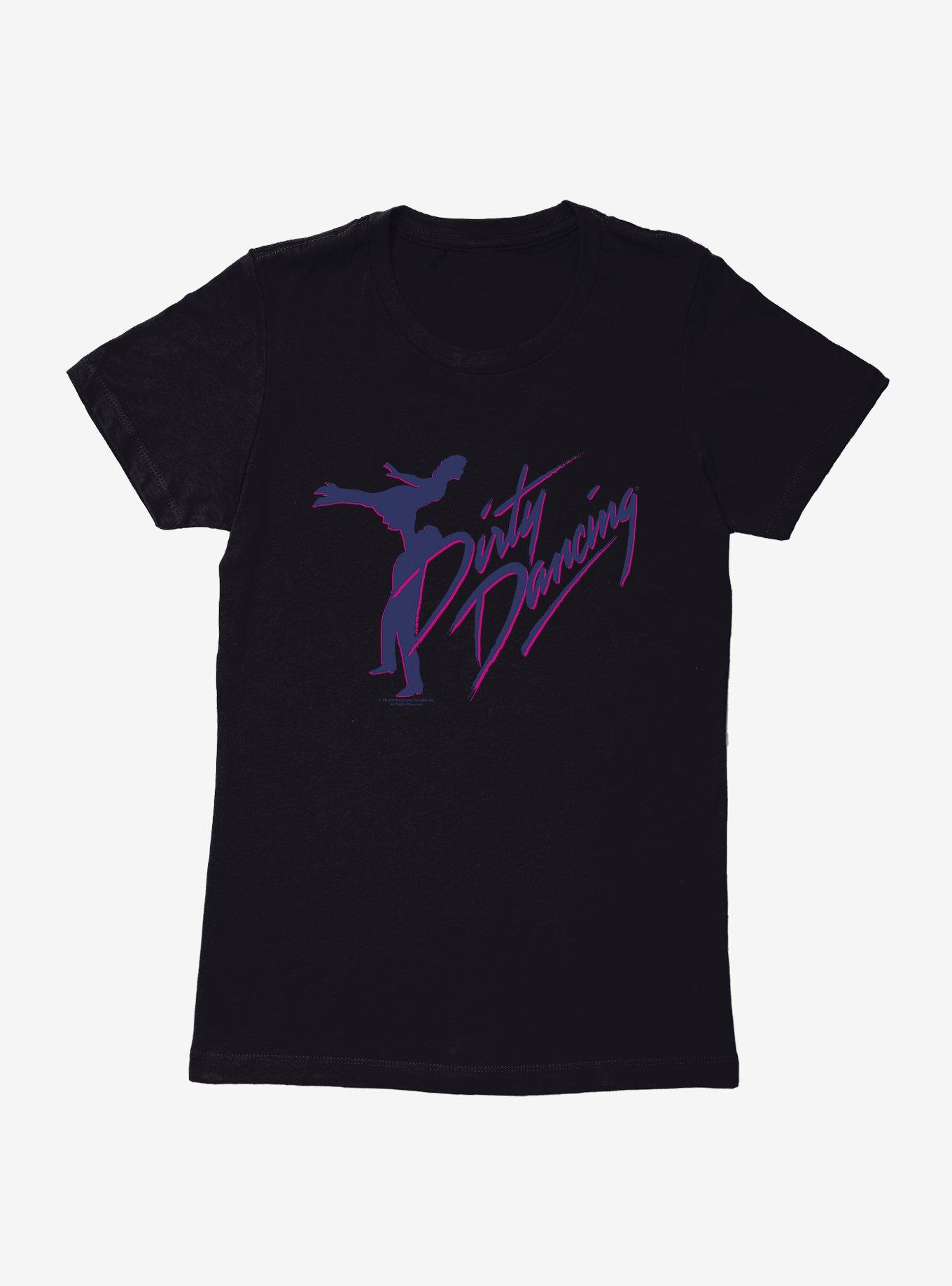 Dirty Dancing Lift Title Silohouette Womens T-Shirt, , hi-res