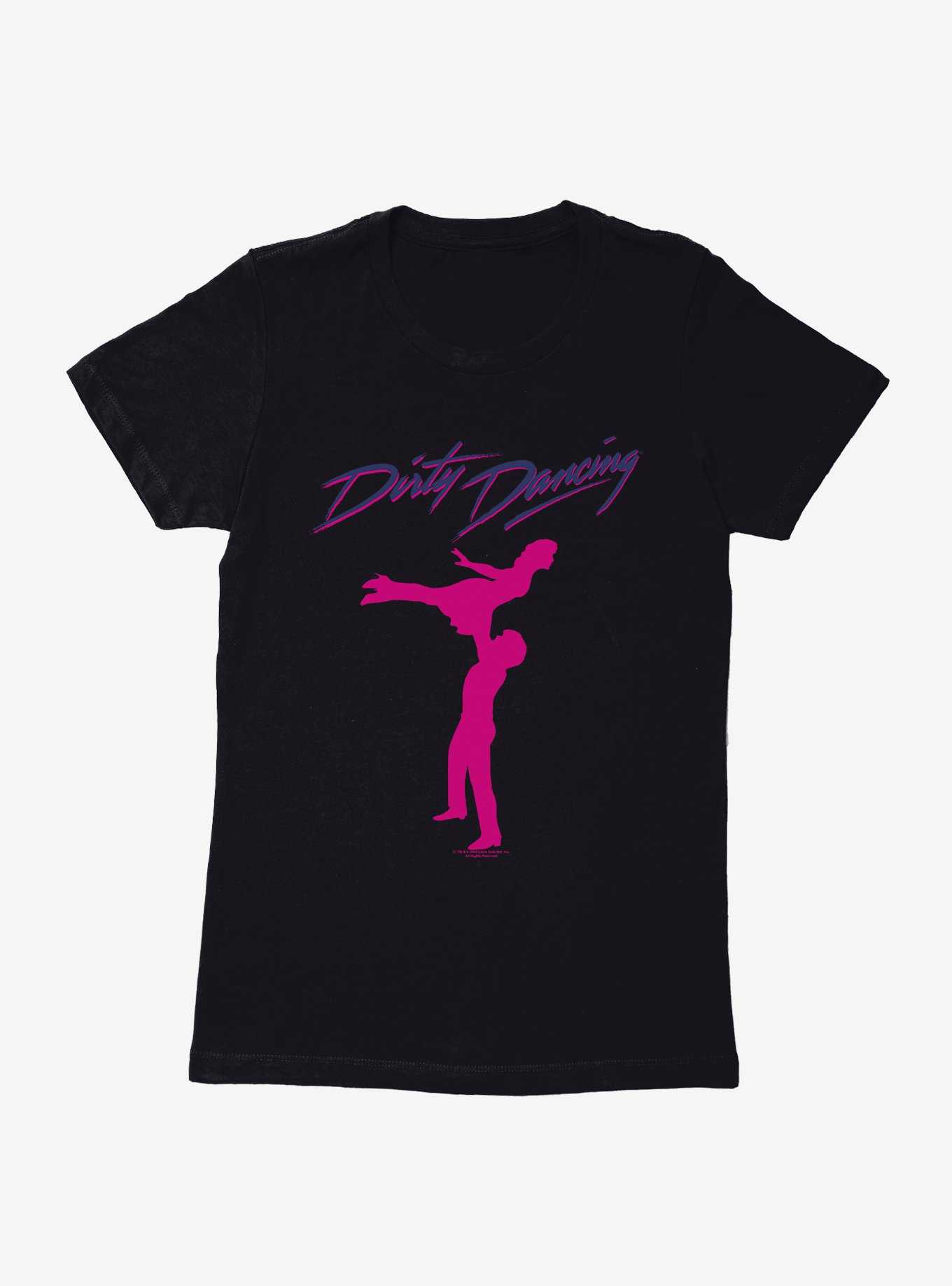 Dirty Dancing Silohouette Lift Womens T-Shirt, , hi-res