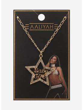 Aaliyah Baby Girl Rhinestone Star Necklace, , hi-res