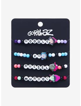 Gorillaz Beaded Bracelet Set, , hi-res