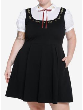 Harry Potter Deathly Hallows Collared Dress Plus Size, , hi-res