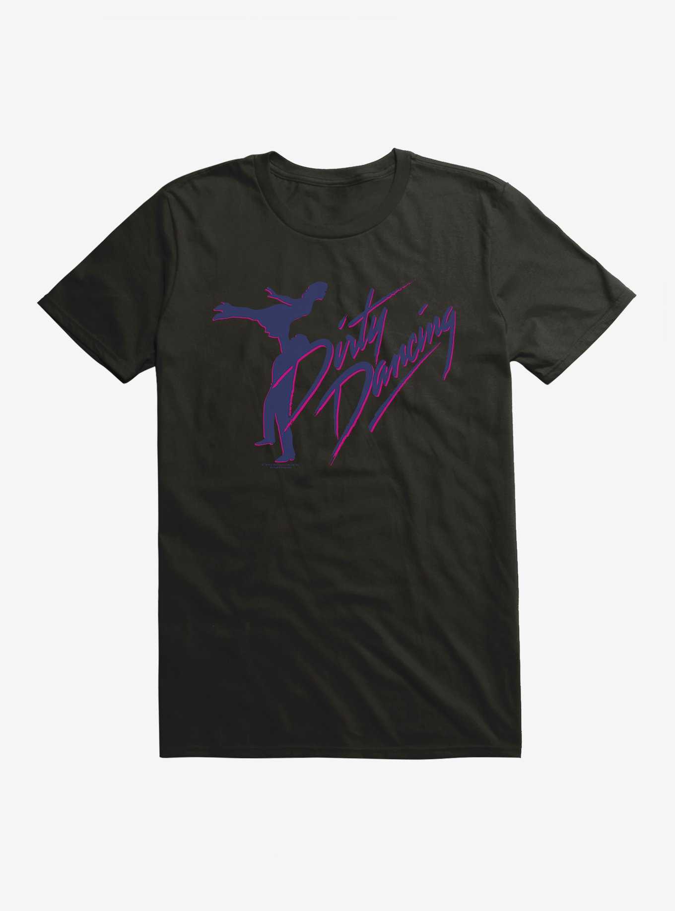 Dirty Dancing Lift Title Silohouette T-Shirt, , hi-res