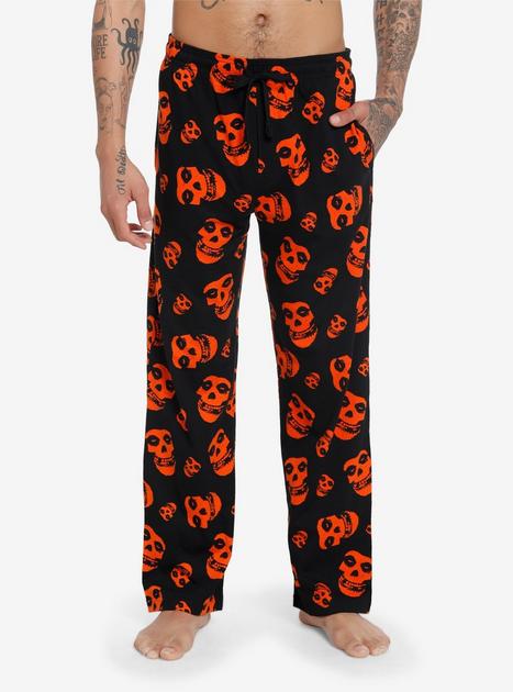 Misfits Fiend Skull Allover Print Pajama Pants | Hot Topic