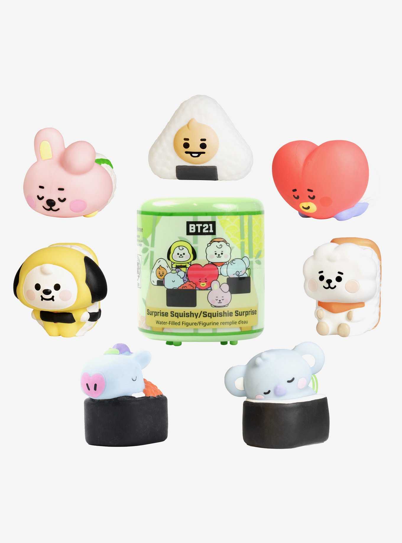 BT21 Sushi Blind Box Squishy Toy, , hi-res