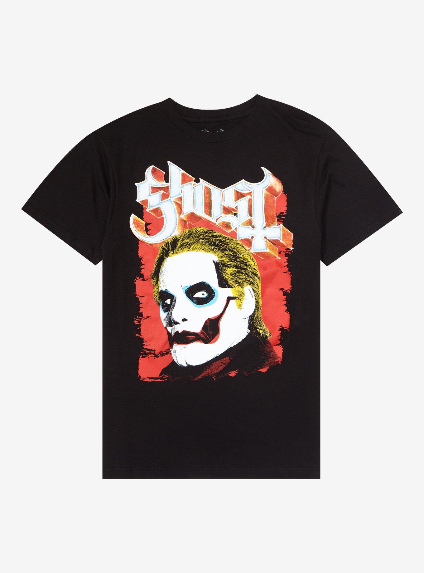 Ghost Papa Emeritus IV Portrait T-Shirt, BLACK, hi-res