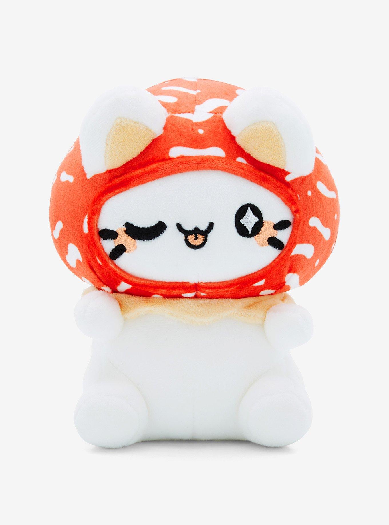 Tasty Peach Mushroom Meowchi Plush Hot Topic Exclusive, , hi-res