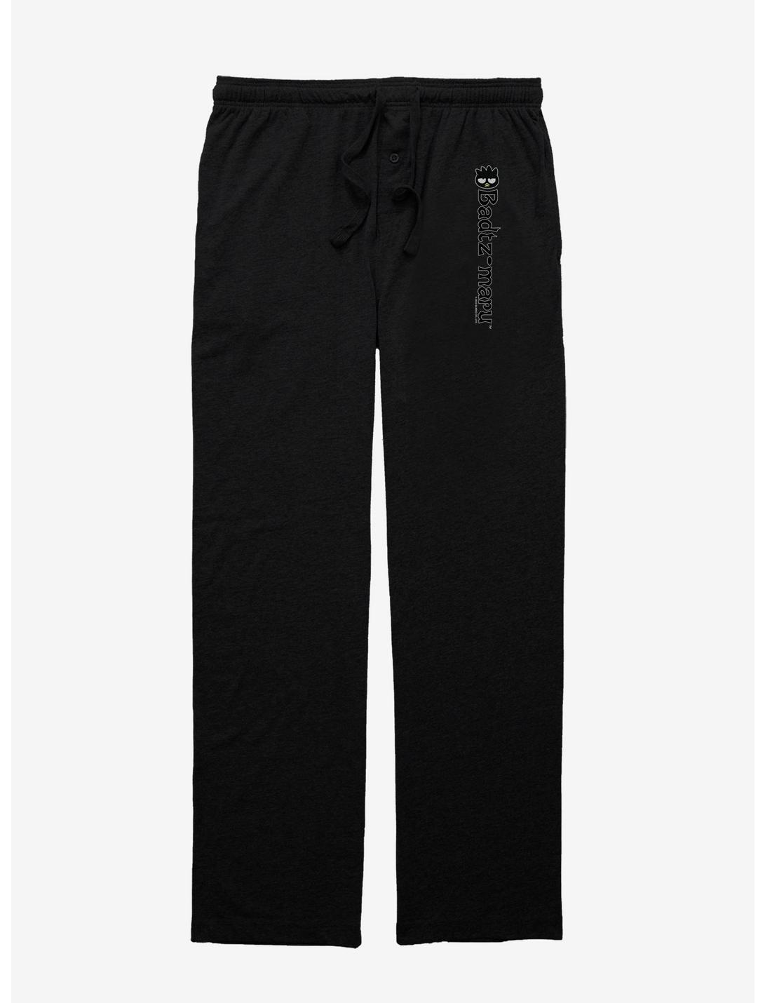 Badtz-Maru Classic Icon Logo Pajama Pants, BLACK, hi-res