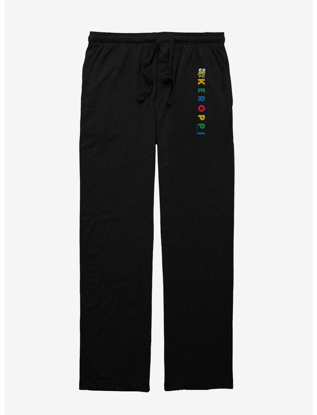 Keroppi Wave And Wink Pajama Pants, BLACK, hi-res
