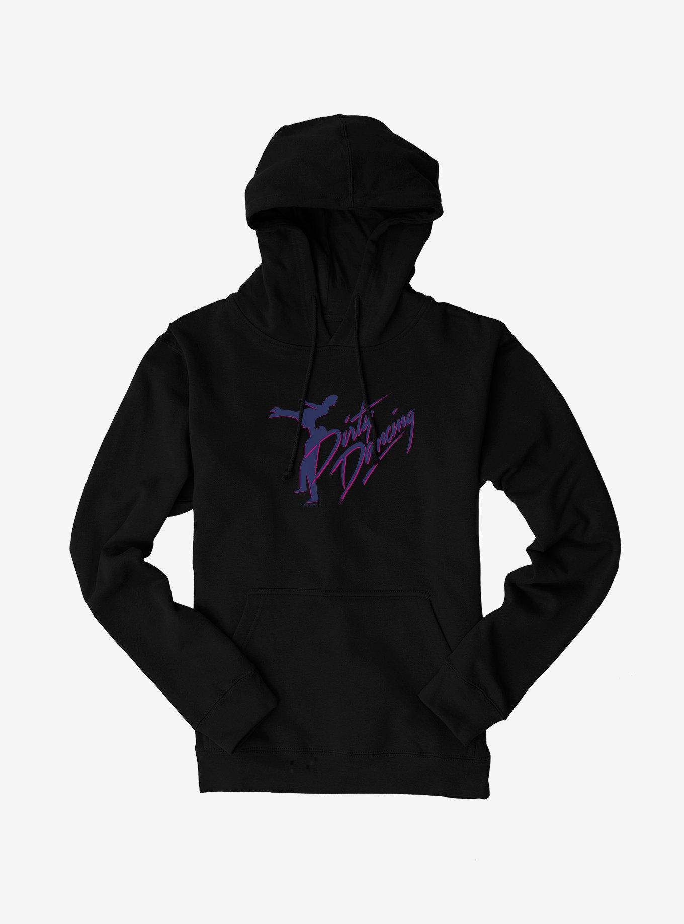 Dirty Dancing Lift Title Silohouette Hoodie, , hi-res