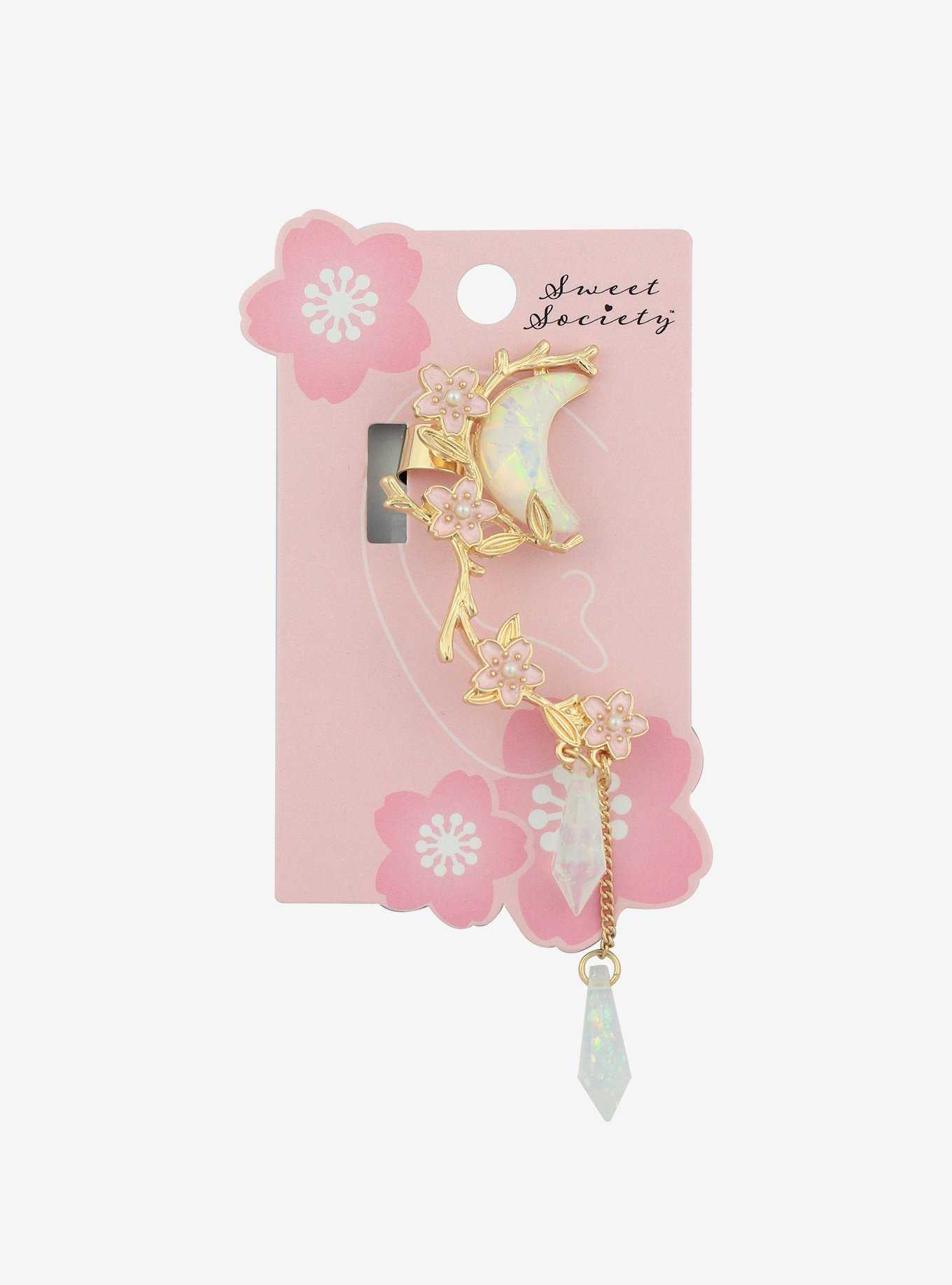Sweet Society Sakura Branch Cuff Earring, , hi-res