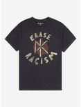 Dead Kennedys Erase Racism T-Shirt, BLACK, hi-res