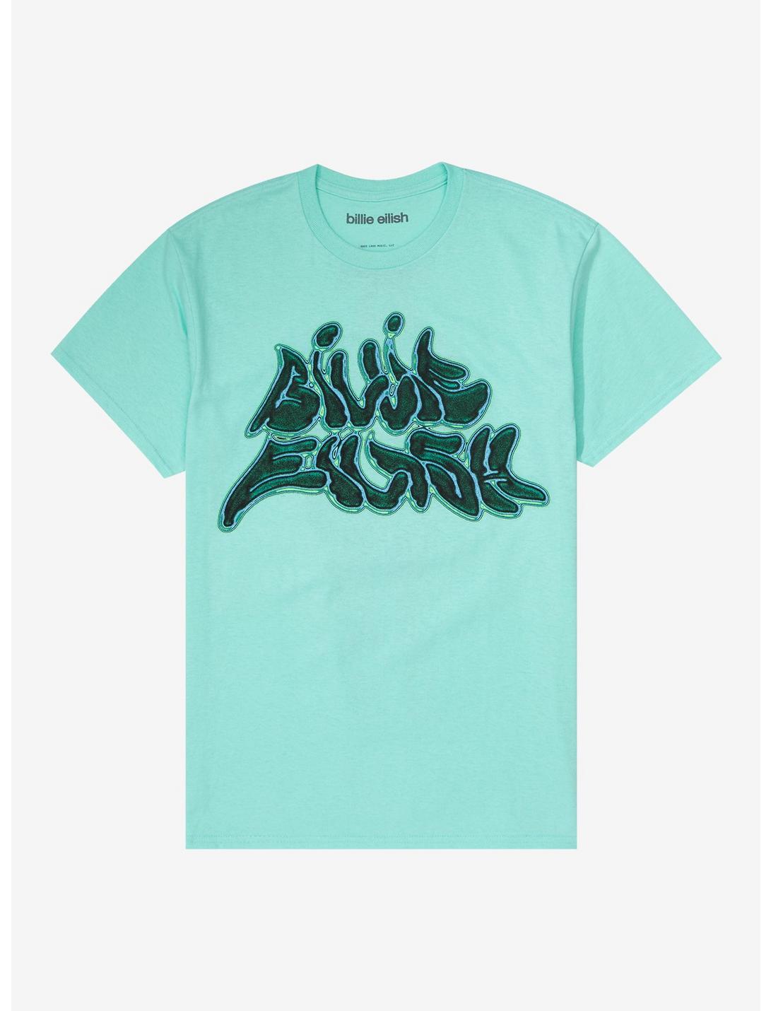 Billie Eilish Graffiti Glitch T-Shirt | Hot Topic