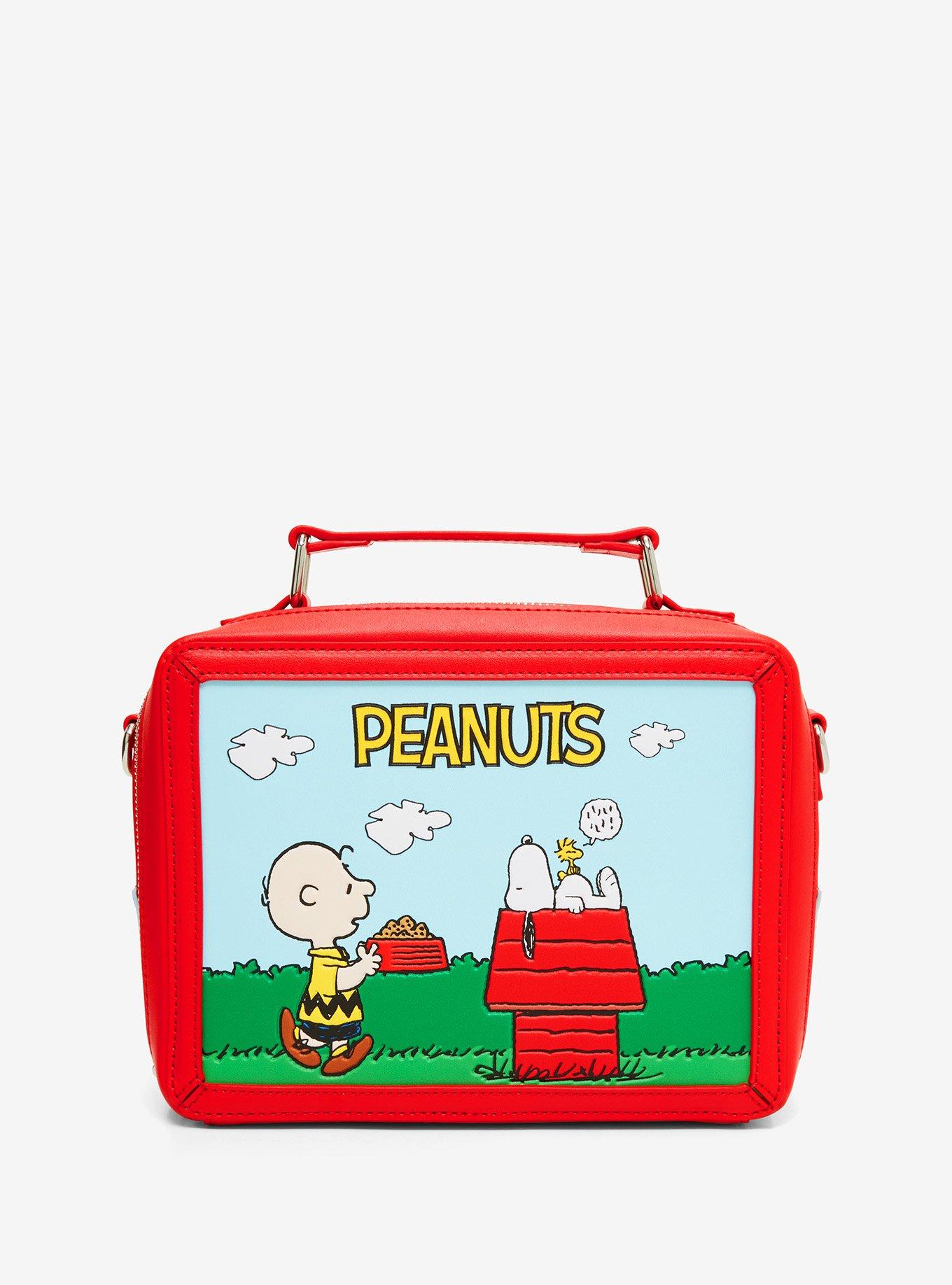 Loungefly Peanuts Charlie Brown & Snoopy Portrait Crossbody Bag, , hi-res