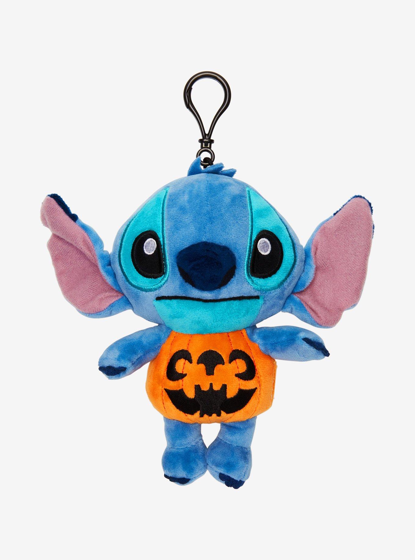 6 PCS Stitch Plush Squish Ball Keychain