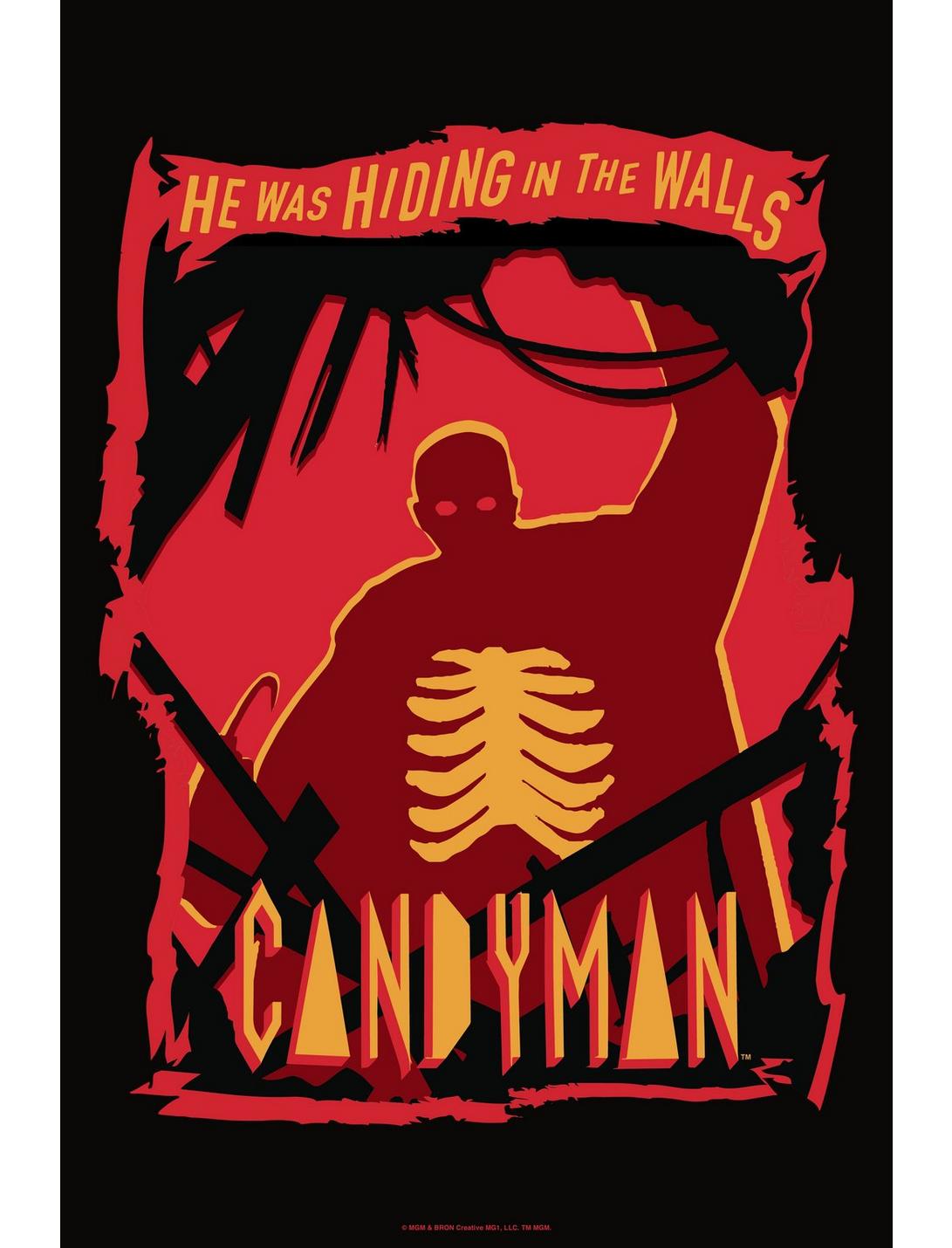 Candyman He Was Hiding Poster, WHITE, hi-res