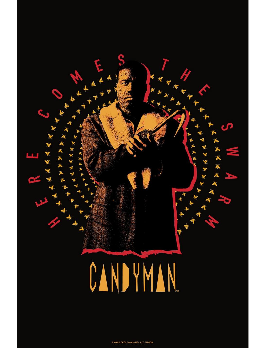 Candyman Here Comes The Swarm Poster, WHITE, hi-res