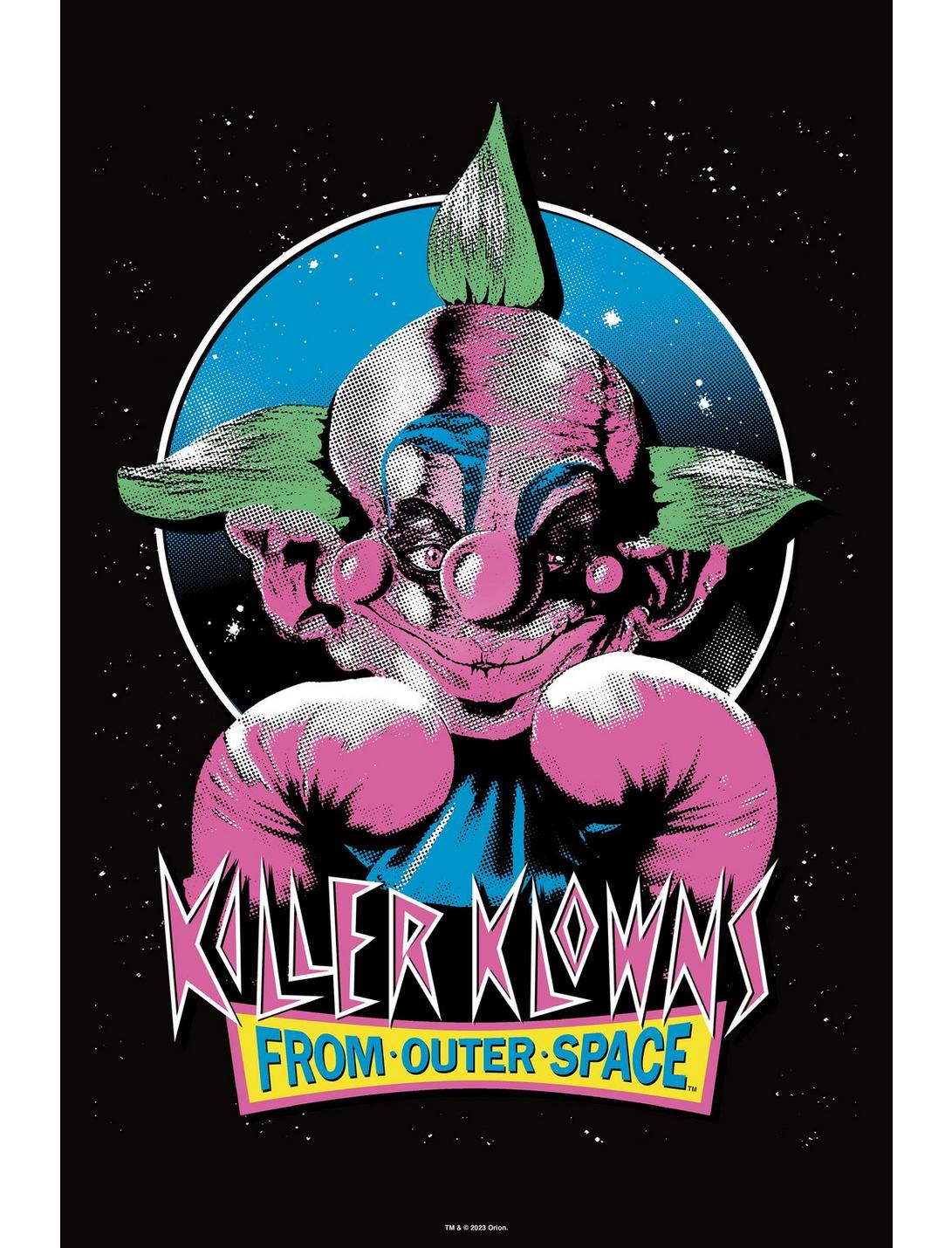 Killer Klowns From Outer Space Shorty Poster, WHITE, hi-res