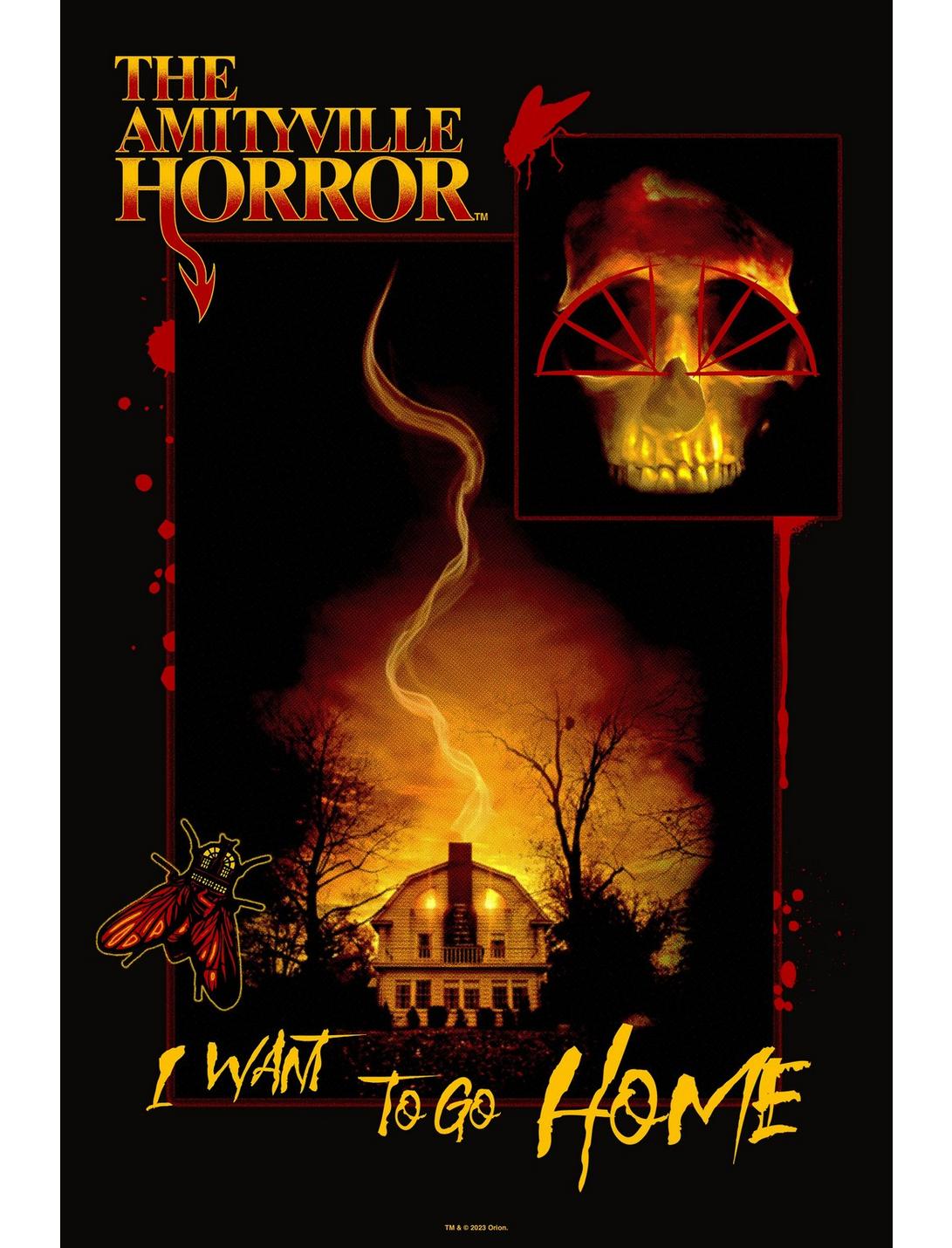 The Amityville Horror I Want To Go Home Poster, WHITE, hi-res