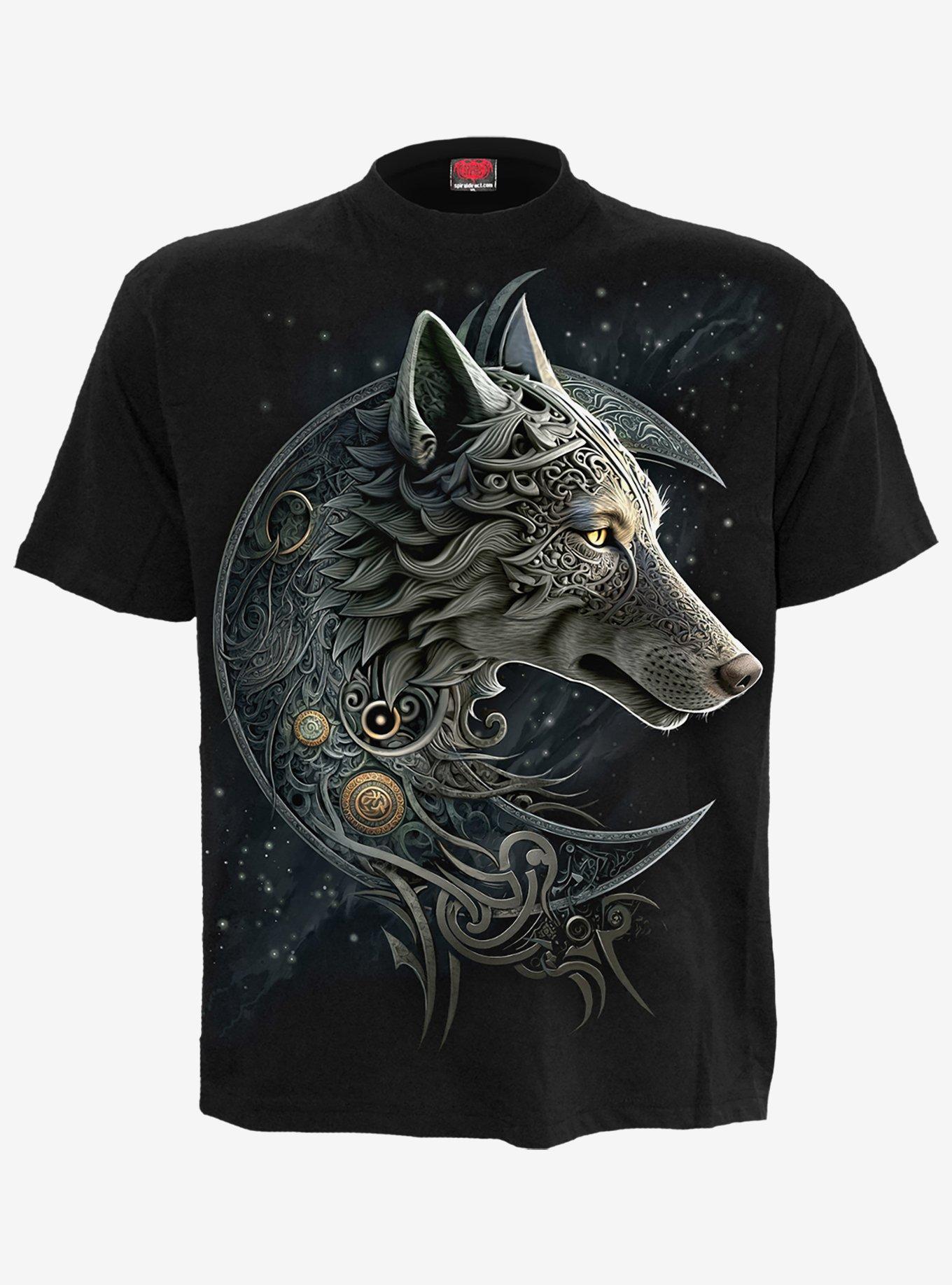 Celtic Wolf T-Shirt, , hi-res