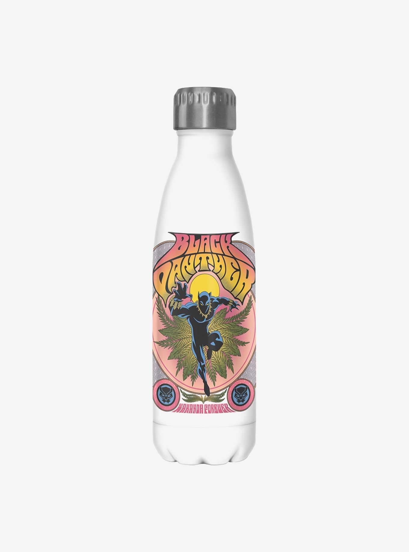 Water Bottle - Black Panther Wakanda Forever 16oz - Movie Galore