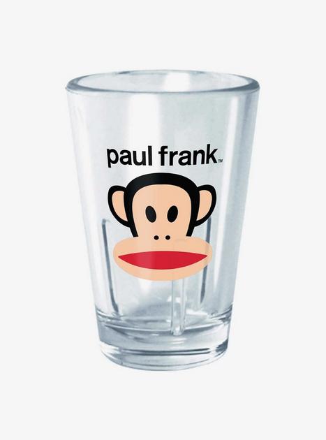 Paul Frank Julius Monkey Face Mini Glass - CLEAR | Hot Topic