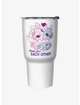 Disney Lilo & Stitch Angel and Stitch Made For Each Other Travel Mug, , hi-res